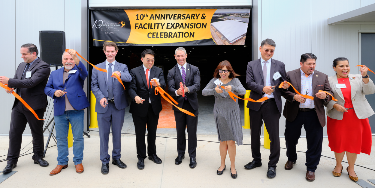 Mission Solar Energy Celebrates 10th Anniversary and Facility Expansion