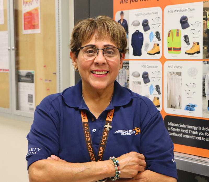 Berlinda Teran, Safety Coordinator